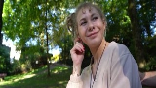 German Scout - First Anal Creampie For Tiny Teen Julia Juice