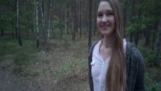 Mira Shark - Gave a lot of sperm to a beautiful nymphomaniac in the forest (part 2)