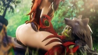 Sex Hot Collection 3D Cartoon Nude Characters from World of Warcraft