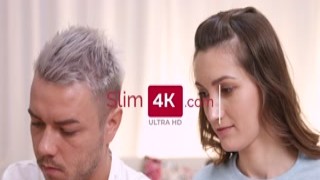 Slim4K - Stunning chick gets her cunt nailed