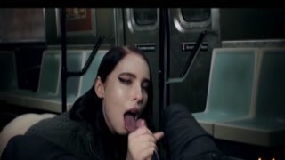 Mollyredwolf - Beautiful Stranger Sucked Me In Train