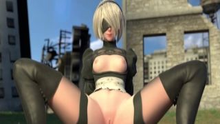 Porn Collection of The Best Bitches from Game NieR Automata