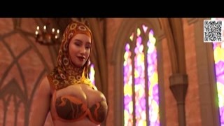 Queen Royally Rewards An Exotic Futa Dancer