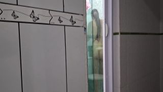 renatasurtada - I had to use the bathroom with her in the shower!