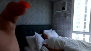 PassionBunny - Breakfast and blowjob in hotel for my new friend ｜ Morning pleasure