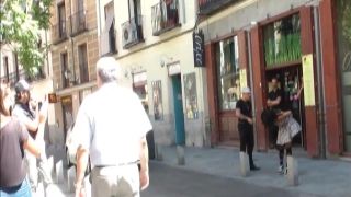 Spanish beauty fucked on the streets