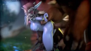 Video Games Sluts Sucking and Rides on a Huge Cock