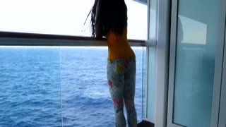 Wicked Fellow - Ebony Babe Gets Her Ass Pumped Full of Cum on a Cruise Ship Balcony