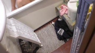 YourFetishHere - Really peeped on skinny stepsister masturbating in the bath