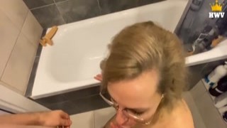 HotWife Vika - POV： Stepson looked after stepmom and fucked her. This whore didnt mind