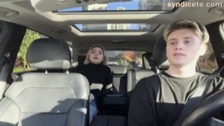 syndicete - Paid for a Taxi With a Blowjob ｜ in the Car ｜ Outdoor